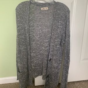 Thin grey cardigan